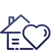 House with heart icon